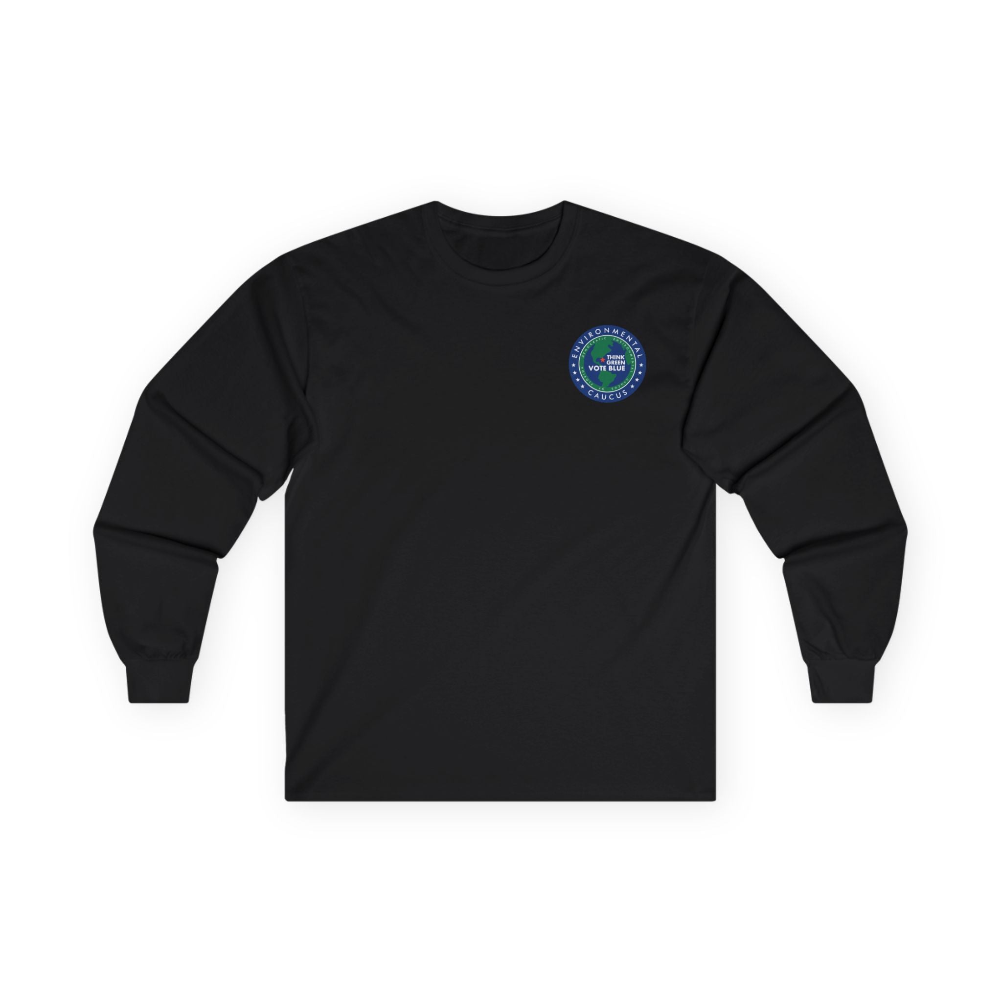 Think Green Vote Blue Tee – Long Sleeve Crew