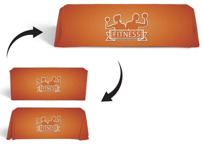 6' to 8' Standard Convertible Table Cover